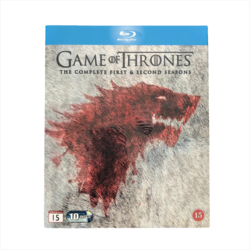 Blu-Ray, The Game of Thrones - 1. ja 2. tuotantokausi