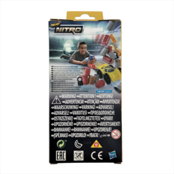 Nerf Nitro autot, 3 kpl - sininen