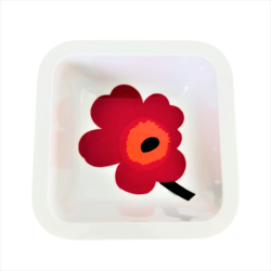 Melamiinikulho, Marimekko Unikko - punainen