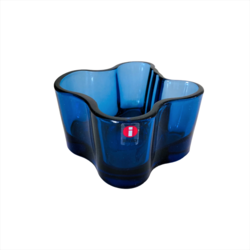 Kynttilälyhty Iittala Aalto, ultramariininsininen