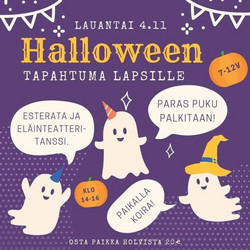 Lasten Halloween tapahtuma