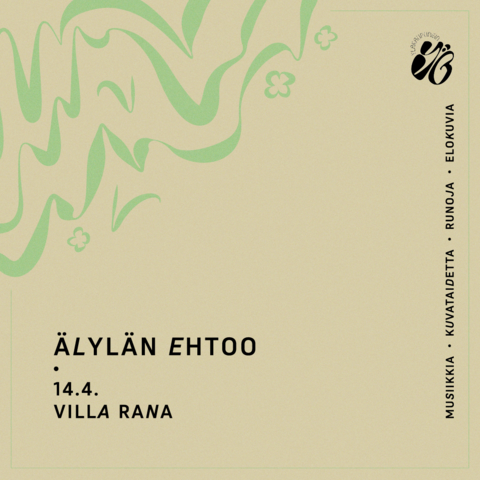Älylän Ehtoo ennakkoliput (K18, alk. 10€)