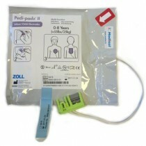 Elektrodit, lasten - Zoll AED Plus (Pedi-Padz II)