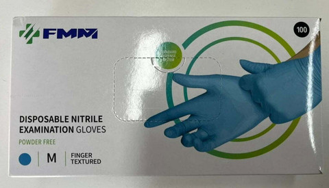 Nitriilikäsine, puuteriton (eri kokoja S-XL)
