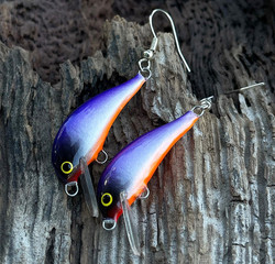 Purpleback earrings