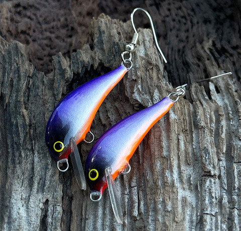 Purpleback earrings