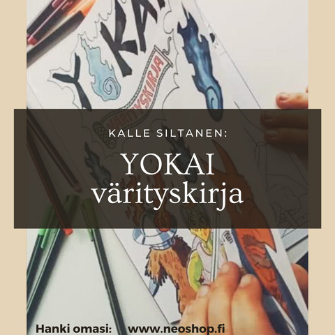 Yokai- värityskirja