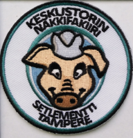 Keskustorin Nakkifakiiri - kangasmerkki