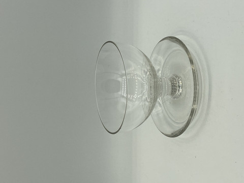 Glass skål, klar