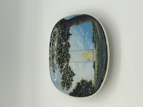 Wall plate Summer atmosphere