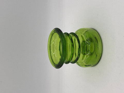 Carmen vase/candle holder, green