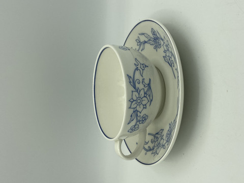 Sininen keittiö tea cup