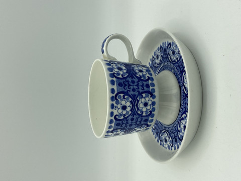 Ali coffee cup, blue