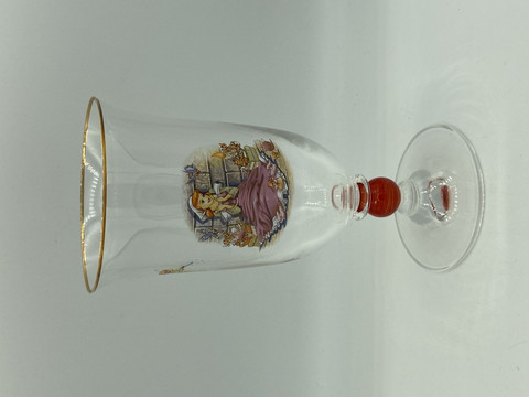 Disney Christmas glass 