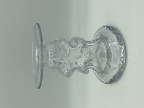 Kasperi candle holder, clear
