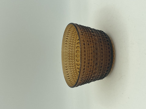 Kastehelmi sugar bowl, brown