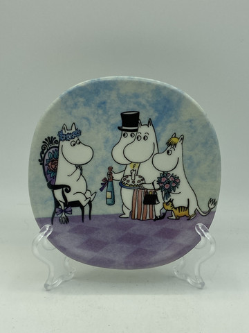 Moomin wall plate Birthday