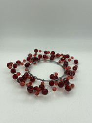 Pentik Candle-ring, red