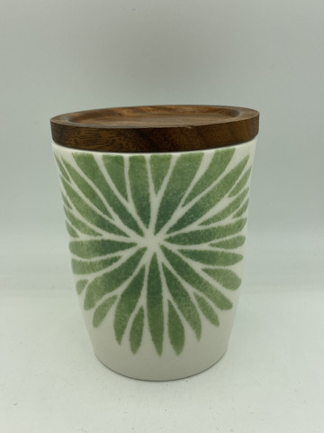 Pentik jar, green