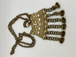 Kalevala Koru Kaksi ratsastajaa necklace, bronze