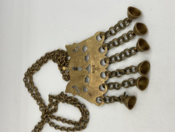 Kalevala Koru Kaksi ratsastajaa necklace, bronze
