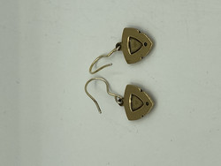 Venla earrings Kalevala koru, bronze