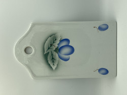 Plum household plate