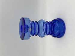 Carmen vase/candle holder, blue
