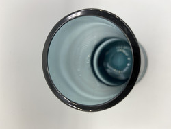 Piippu vase, blue-grey