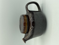 Small brown teapot