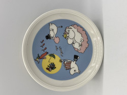 Moomin children's plate Flying moomin