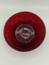 Pentik bowl, red