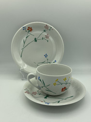 Marimekko Lauantaiehtoo kaffekopp+fat+assiett