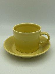 Teema kaffekopp, gul