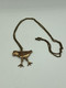 Kalevala koru Hattulan lintu necklace, bronze