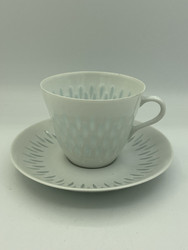 Rice porcelain coffee cup