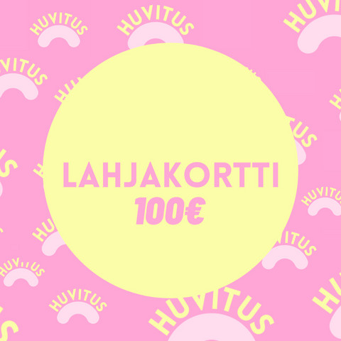 Huvituskoru lahjakortti 100€