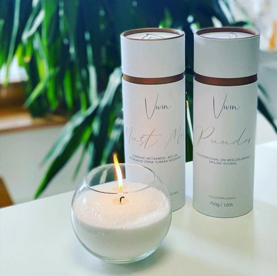 Puuterikynttilä Breeze 650g