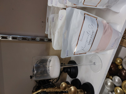 Puuterikynttilä Dark Honey 650g
