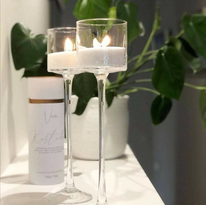 Puuterikynttilä Mango & Lime 330g