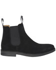 Chelsea Suede Boot, Black
