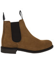 W´s Chelsea Suede Boot, Cognac