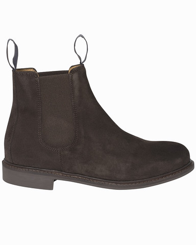 W´s Chelsea Suede Boot, Dk.Brown