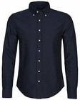 Porto Oxford Tailored Shirt, navy