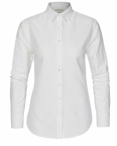 W's Porto Oxford Tailored Shirt, white