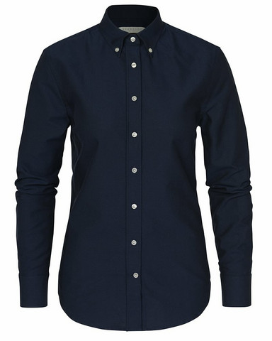 W's Porto Oxford Tailored Shirt, Navy