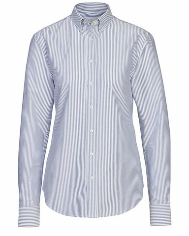 W's Porto Oxford Stripe Tailored Shirt