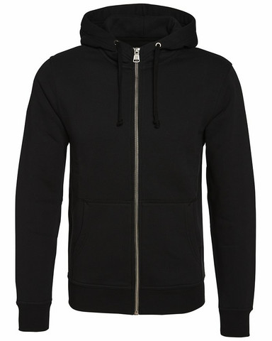 Alfie Zip Hood, Black