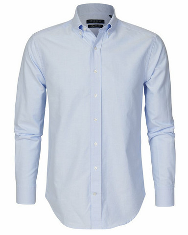 Porto Oxford Regular Shirt, Lt.Blue