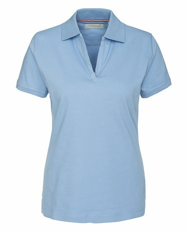 W's Camden Stretch Polo, light blue